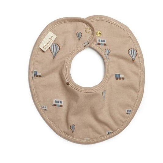 Nuuroo, Lätzchen aus Bio-Baumwolle, beige