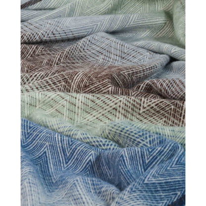 Wolldecke MISSONI Acqua – mehrfarbig blau