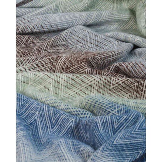 Wolldecke MISSONI Acqua – mehrfarbig blau