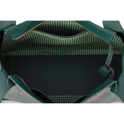 Filou Shoulderbag Large Bodhi Flower Green 40x15.5x28cm