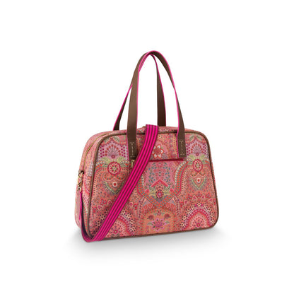 Tovy Weekend Bag Small Jabali Red 40x15x30cm