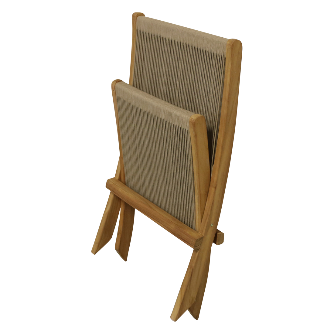 Lounge Seilklappstuhl beige