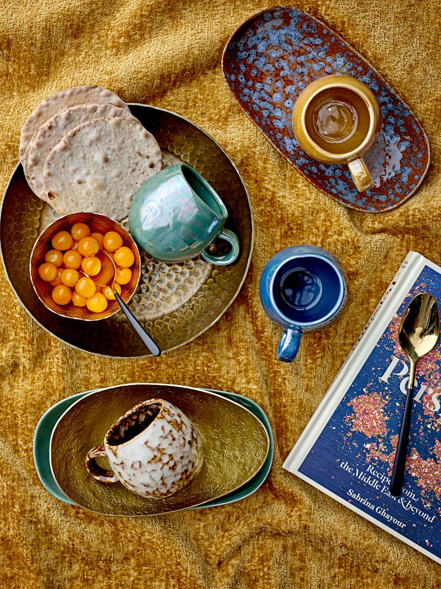 Bloomingville Paula Tasse, Braun, Steingut