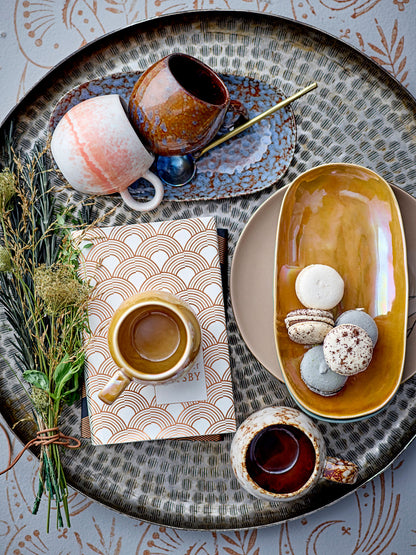 Bloomingville Paula Tasse, Orange, Steingut