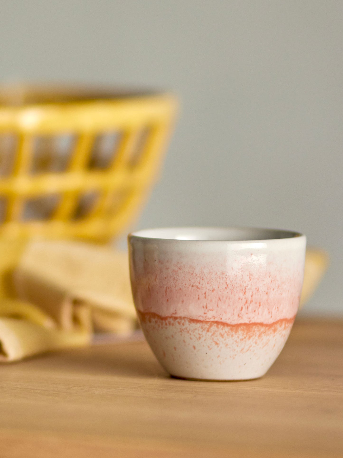 Bloomingville Paula Tasse, Orange, Steingut