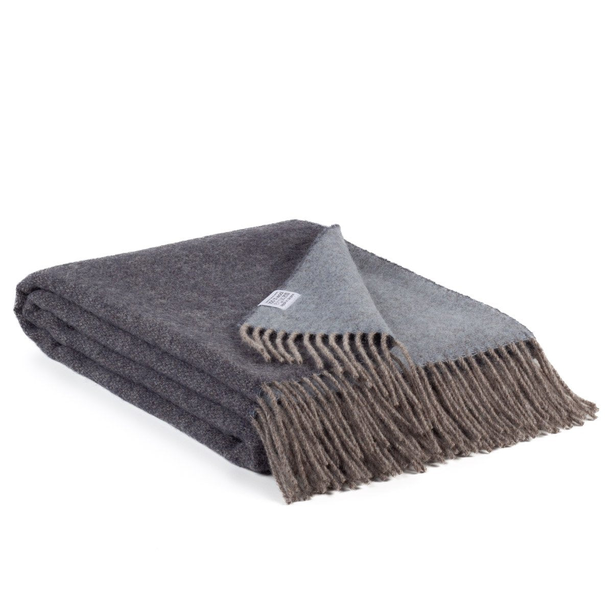 Wendedecke aus Wolle DENIM