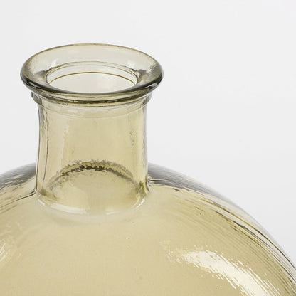 Dekorative Flasche Firenza Hellbraun