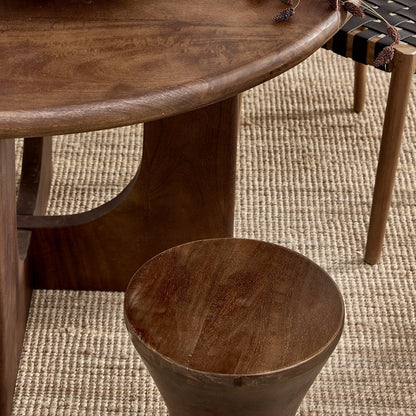 Hocker Samoa aus Mangoholz