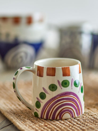 Bloomingville Shama Tasse, Bunt, Steingut