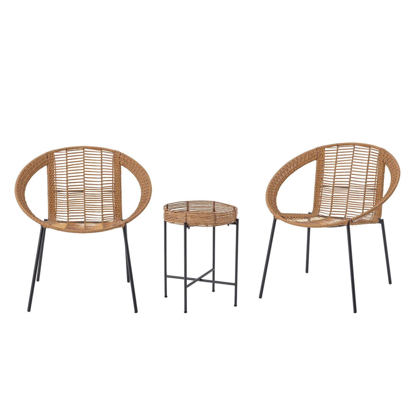 Bloomingville Dudine Lounge-set, Natur, Polyrattan