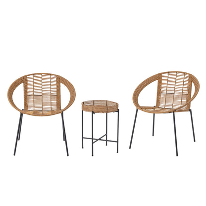 Bloomingville Dudine Lounge-set, Natur, Polyrattan