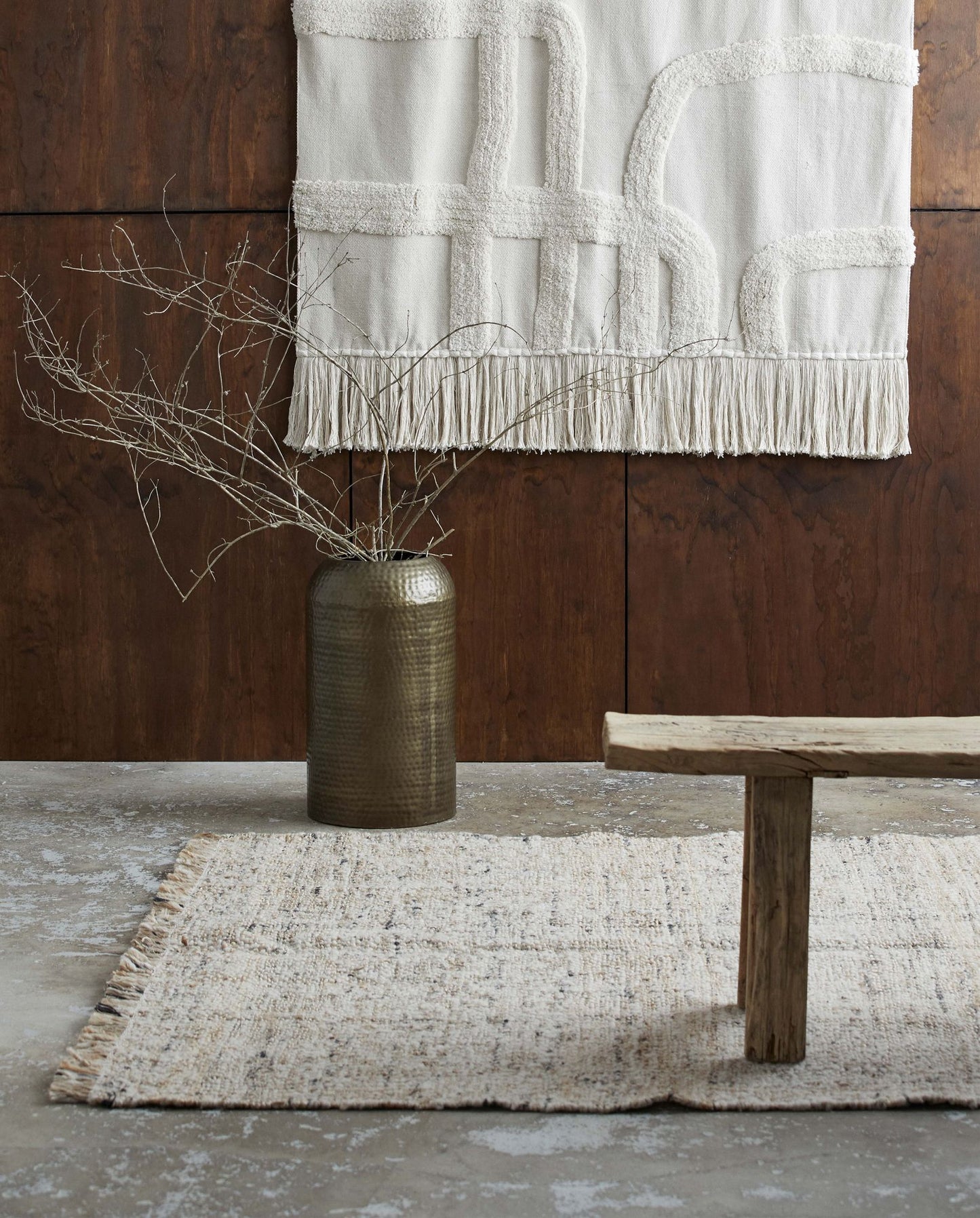 Nordal LINA Teppich, 180x260cm - nature
