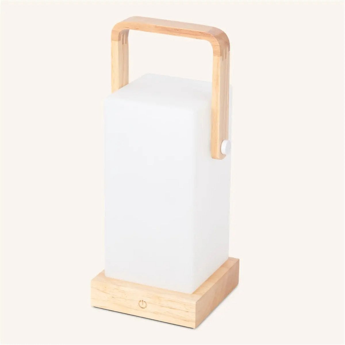 Harper Hellbraune Holzlampe | Tragbar, wiederaufladbar und vielseitig