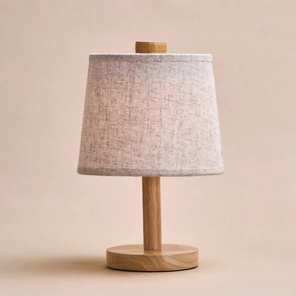 Rover Hellbraune wiederaufladbare Holzlampe