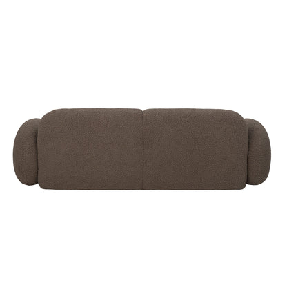 Bloomingville Magola Sofa, Braun Teddy Bouclé FSC®Mix