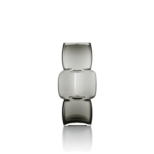 The Cubes Vase - Dunkelgrau - M