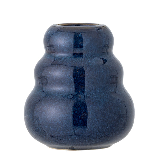 Bloomingville Faramir Vase, Blue, Steingut