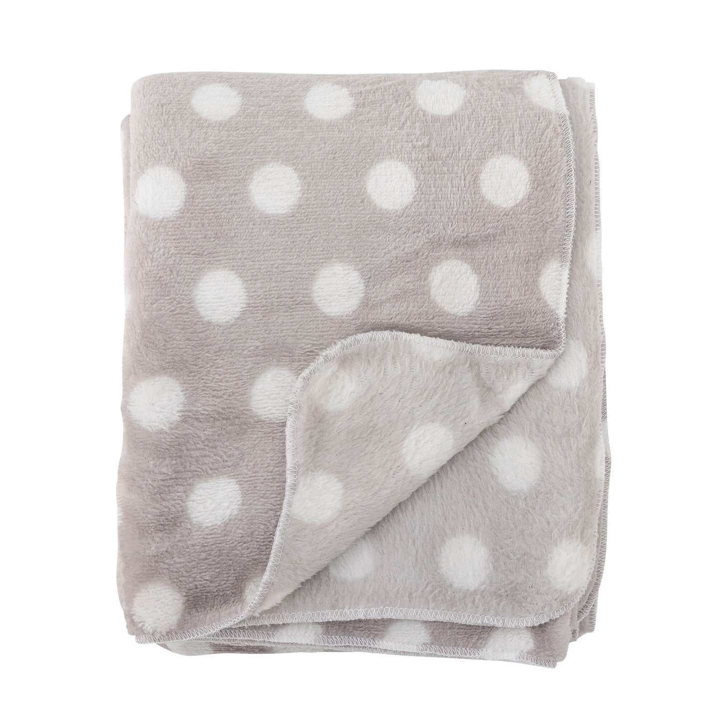 Bloomingville MINI Dolly Plüschtier mit Decke, Weiß, Polyester
