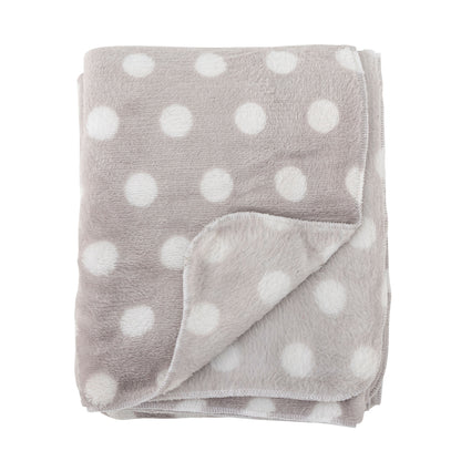 Bloomingville MINI Dolly Plüschtier mit Decke, Weiß, Polyester