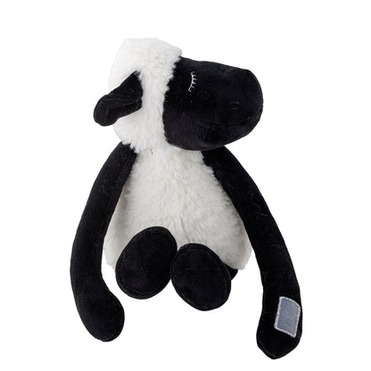 Bloomingville MINI Dolly Plüschtier mit Decke, Weiß, Polyester