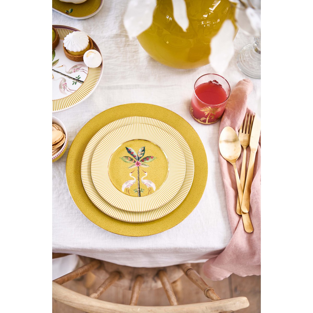 Plate La Majorelle Yellow 17cm