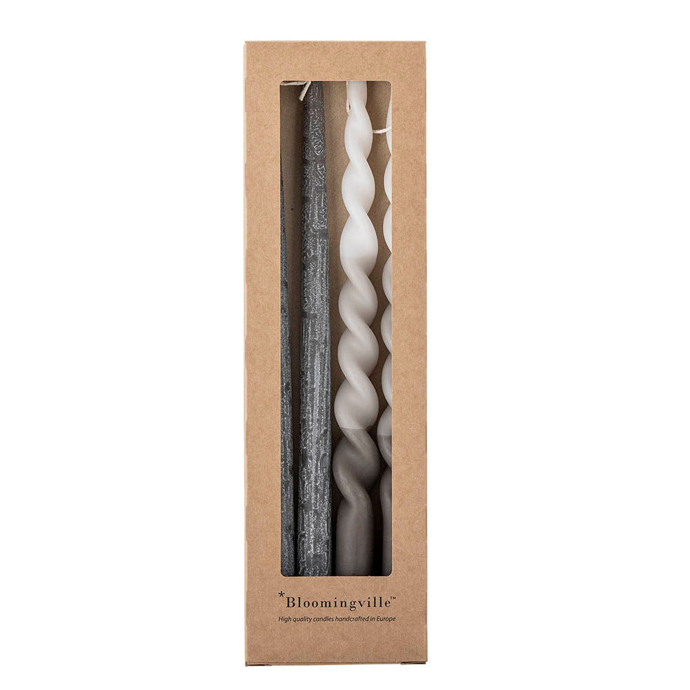 Bloomingville Frost Kerze, Bunt, Paraffine