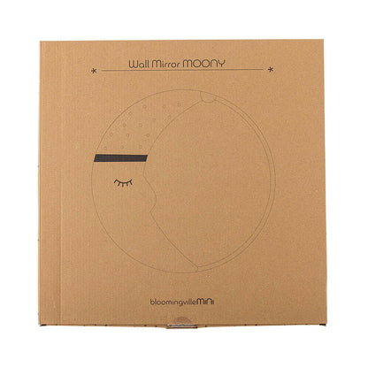 Bloomingville MINI Moony Wand-Spiegel, Bunt, FSC®100% Plywood