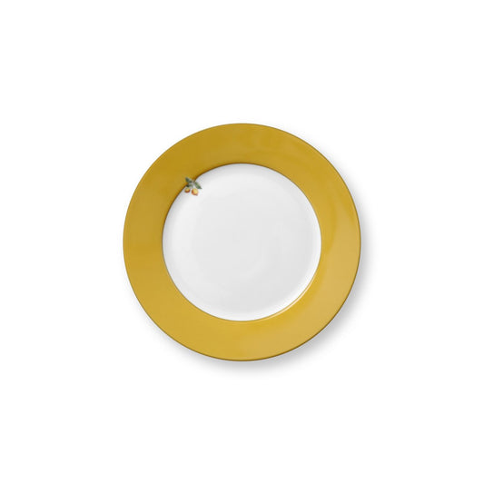 Plate Lily&Lotus Uni Yellow 21cm