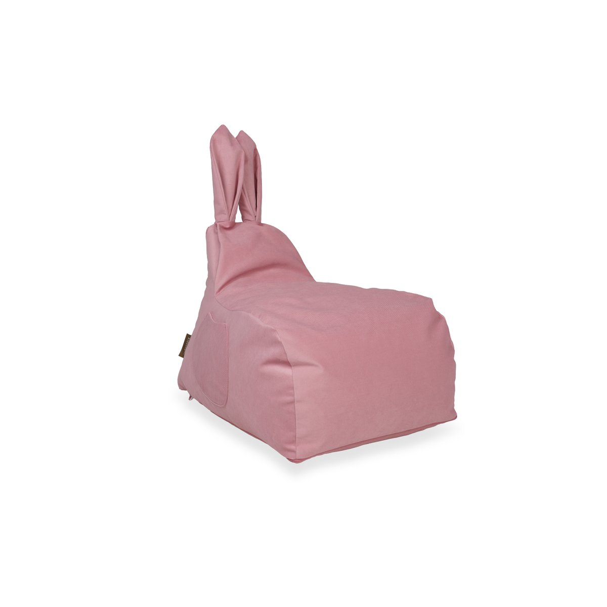Rosafarbener Sitzsack in Hasenform für Kinder