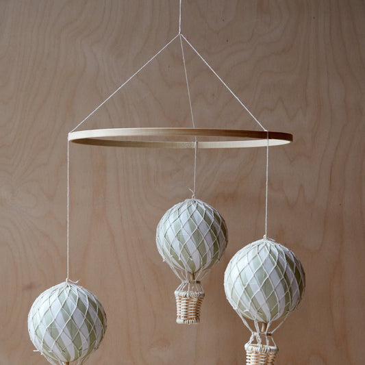 Luftballon-Mobile - Grün