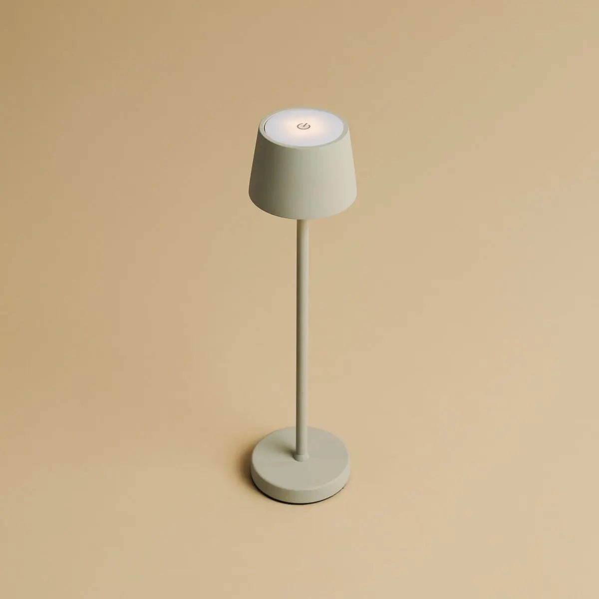 Vondel Mini Shadow Grey Akku-Lampe | Dimmbar und perfekt für das Gastgewerbe