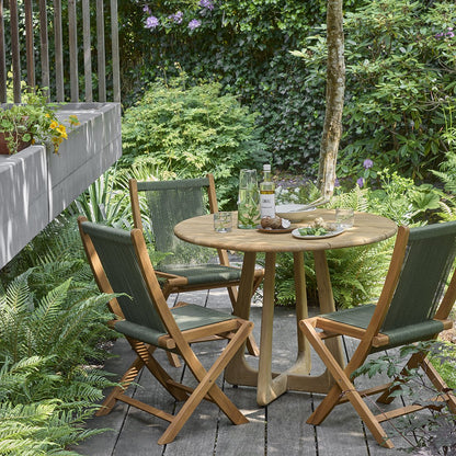 Seilklappgartenstuhl grün