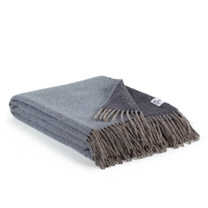 Wendedecke aus Wolle DENIM