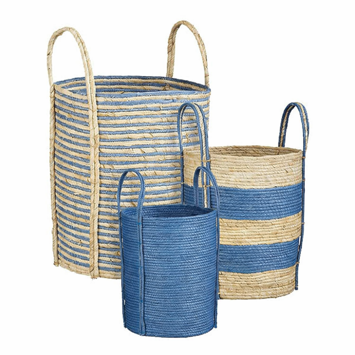 Pflanzkorb-Set Blau