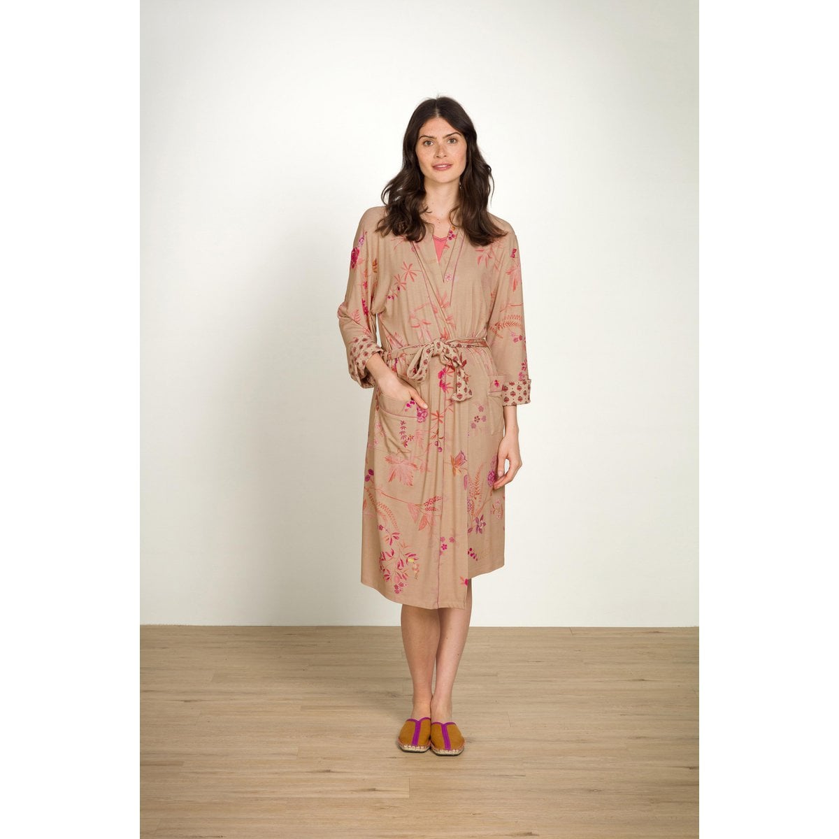 Nisha Kimono Marigold Pink XS