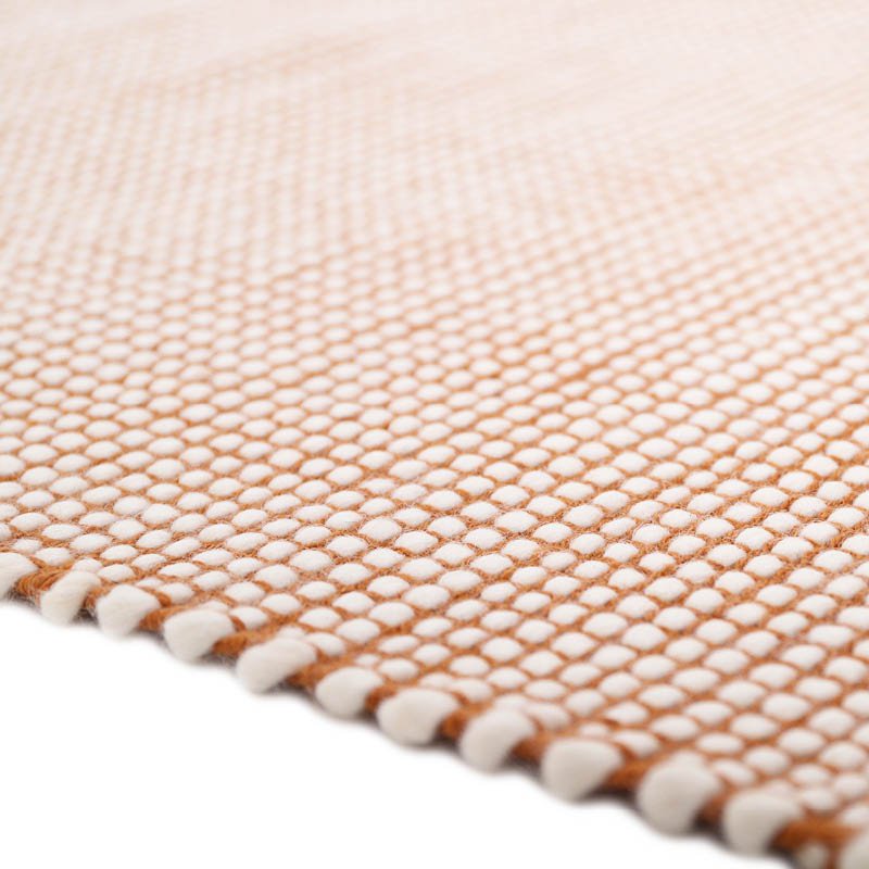 BERGEN CARAMEL XS moderner Wollteppich