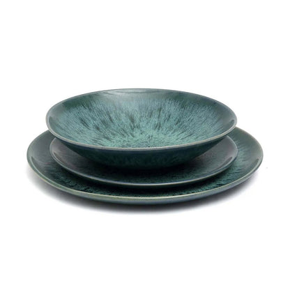 Aqua-Speiseteller – 4er Set
