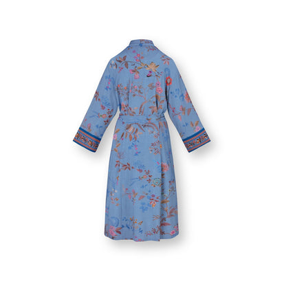 Noa Kimono Bodhi Flower Blue XS