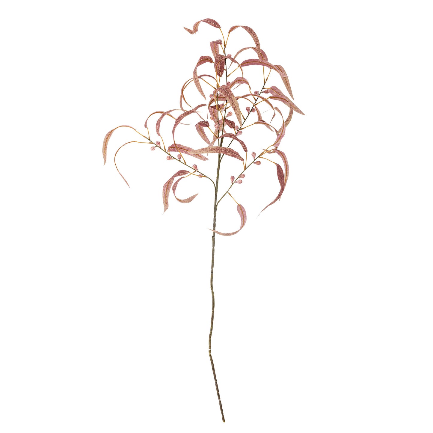Bloomingville Eucalyptus Stiel, Rot, Künstliche Blumen