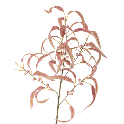 Bloomingville Eucalyptus Stiel, Rot, Künstliche Blumen