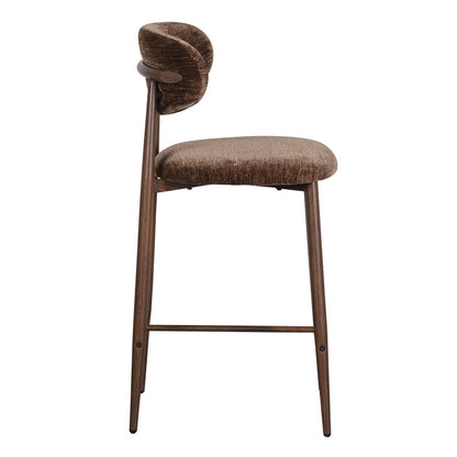 Japandi Kitchen Bar Stuhl Umber (2er Set)