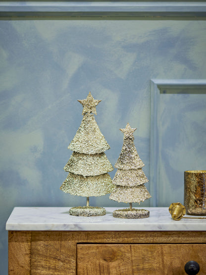 Bloomingville Radha Deko-Baum, Gold, Metall
