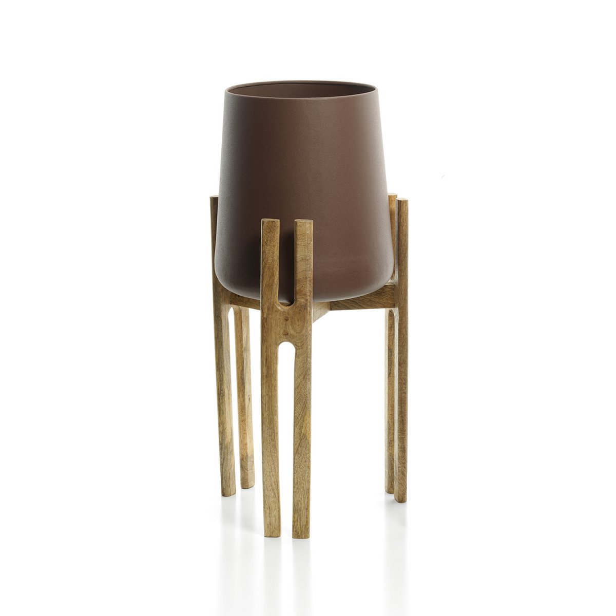 Der gegabelte Wurzelpflanzer – Naturbraun – L
