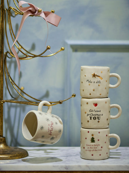 Bloomingville Christy Tasse, Multipack, Natur, Steingut