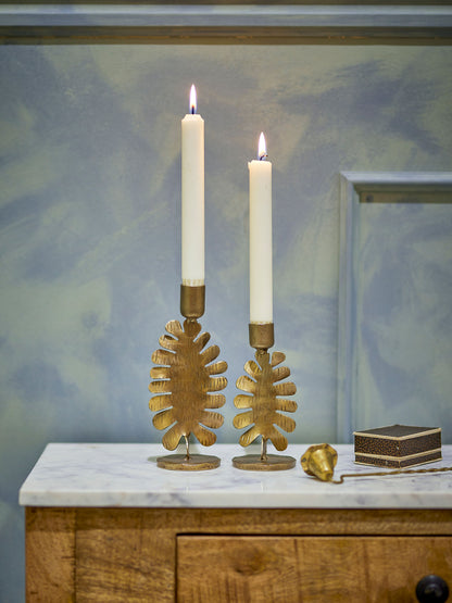 Bloomingville Oaken Kerzenhalter, Gold, Metall