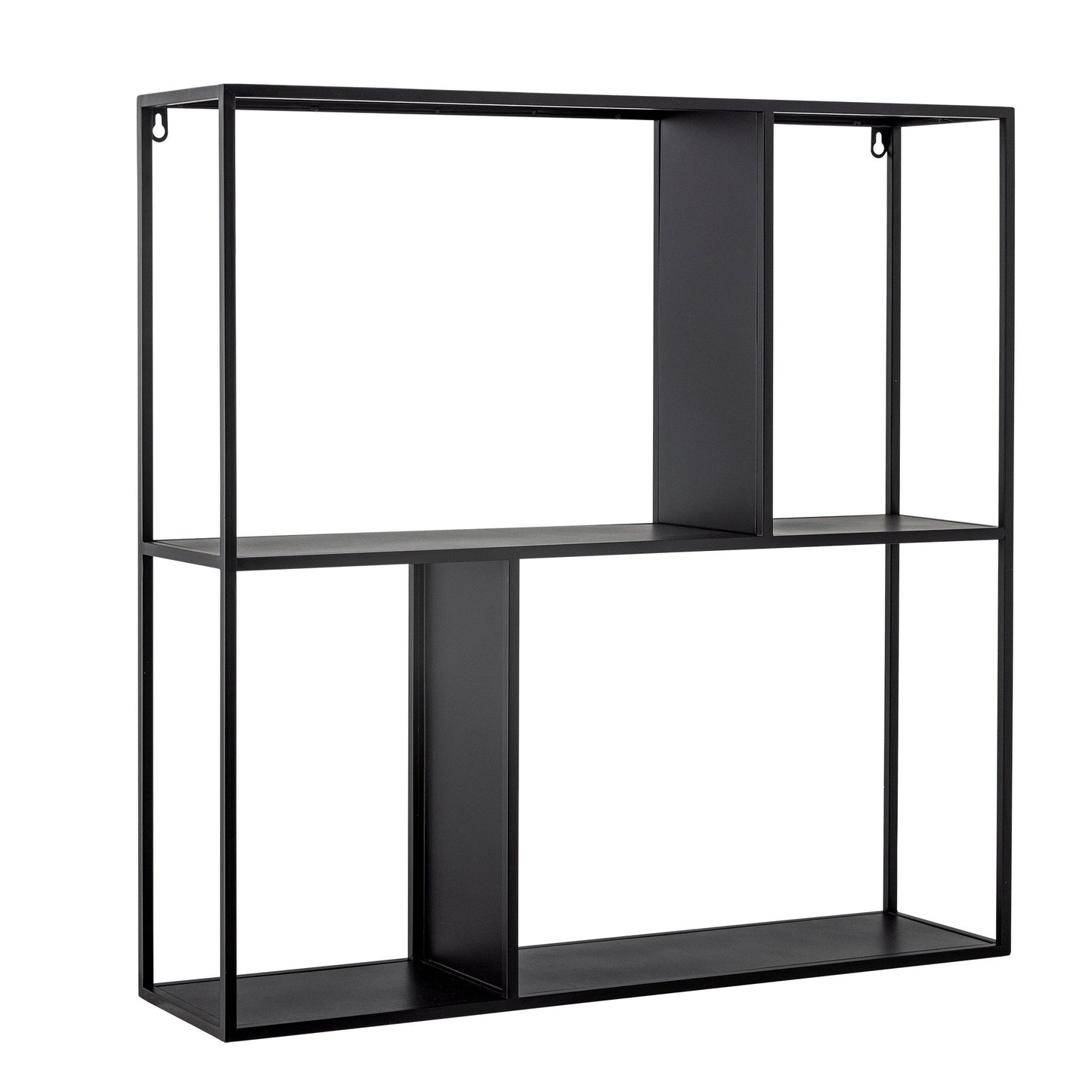 Bloomingville Mack Regal, Schwarz, Metall
