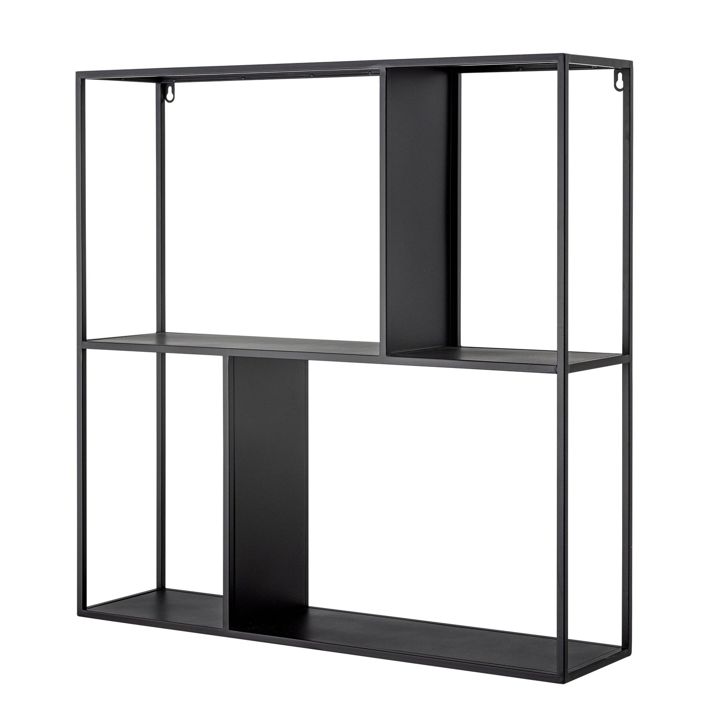 Bloomingville Mack Regal, Schwarz, Metall