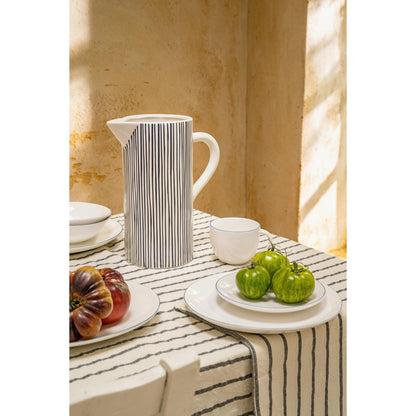 Teetasse mit blauem Rand 250ml