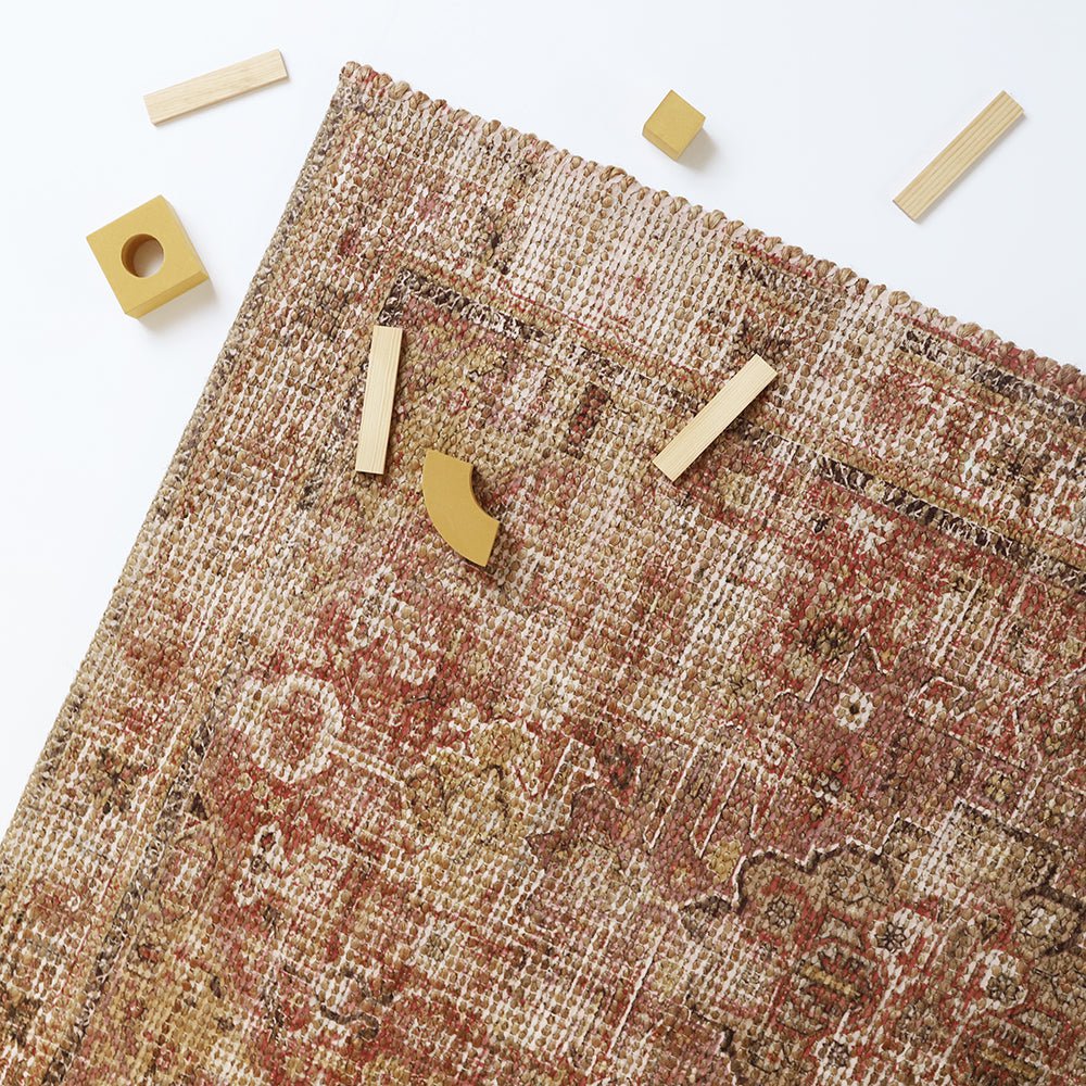 PAOLA Persan-Tapis aus Jute und Baumwolle