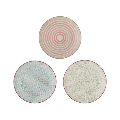 Bloomingville Patrizia Teller, Bunt, Steingut